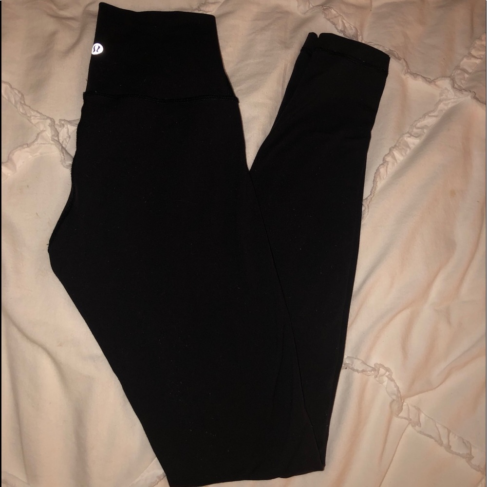 Black Full length Lululemon Leggings